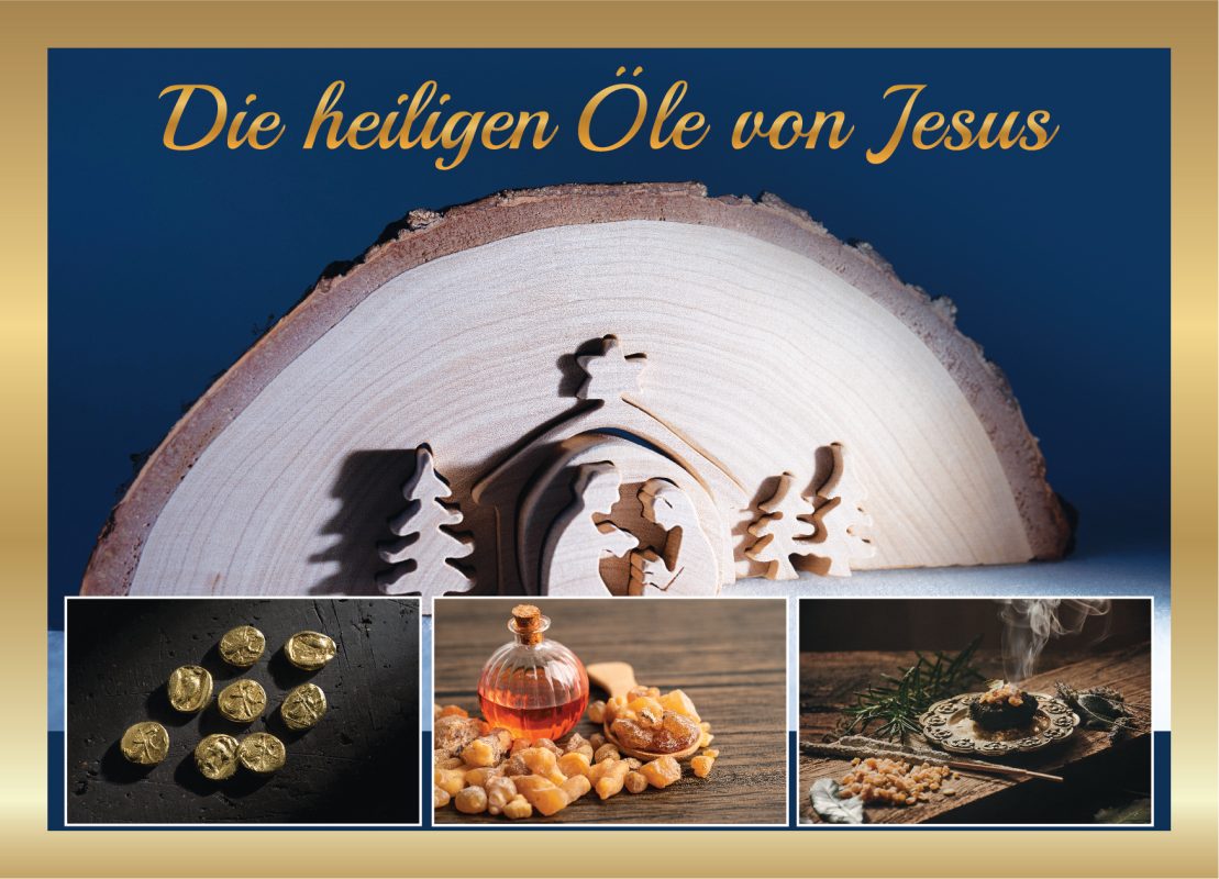 Die heiligen Öle von Jesus Set Box