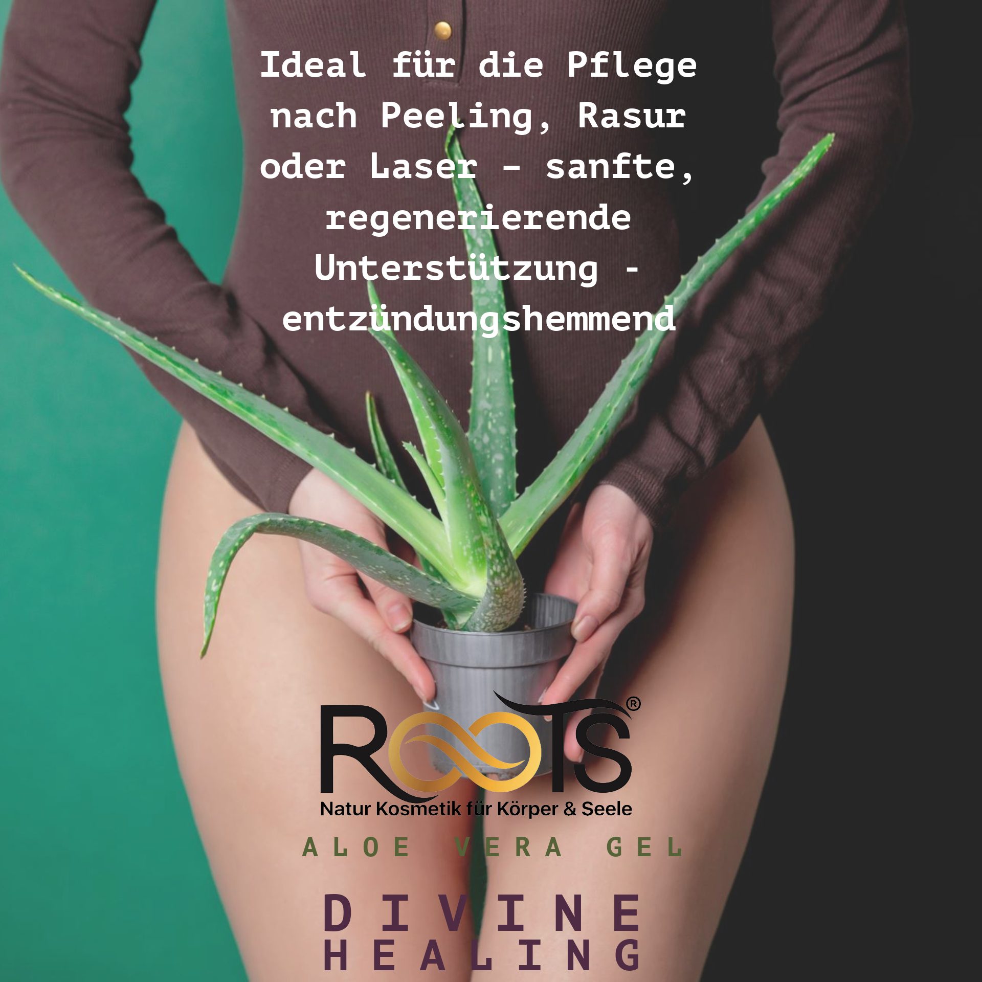 Divine Healing - Aloe Vera Gel – Bild 3