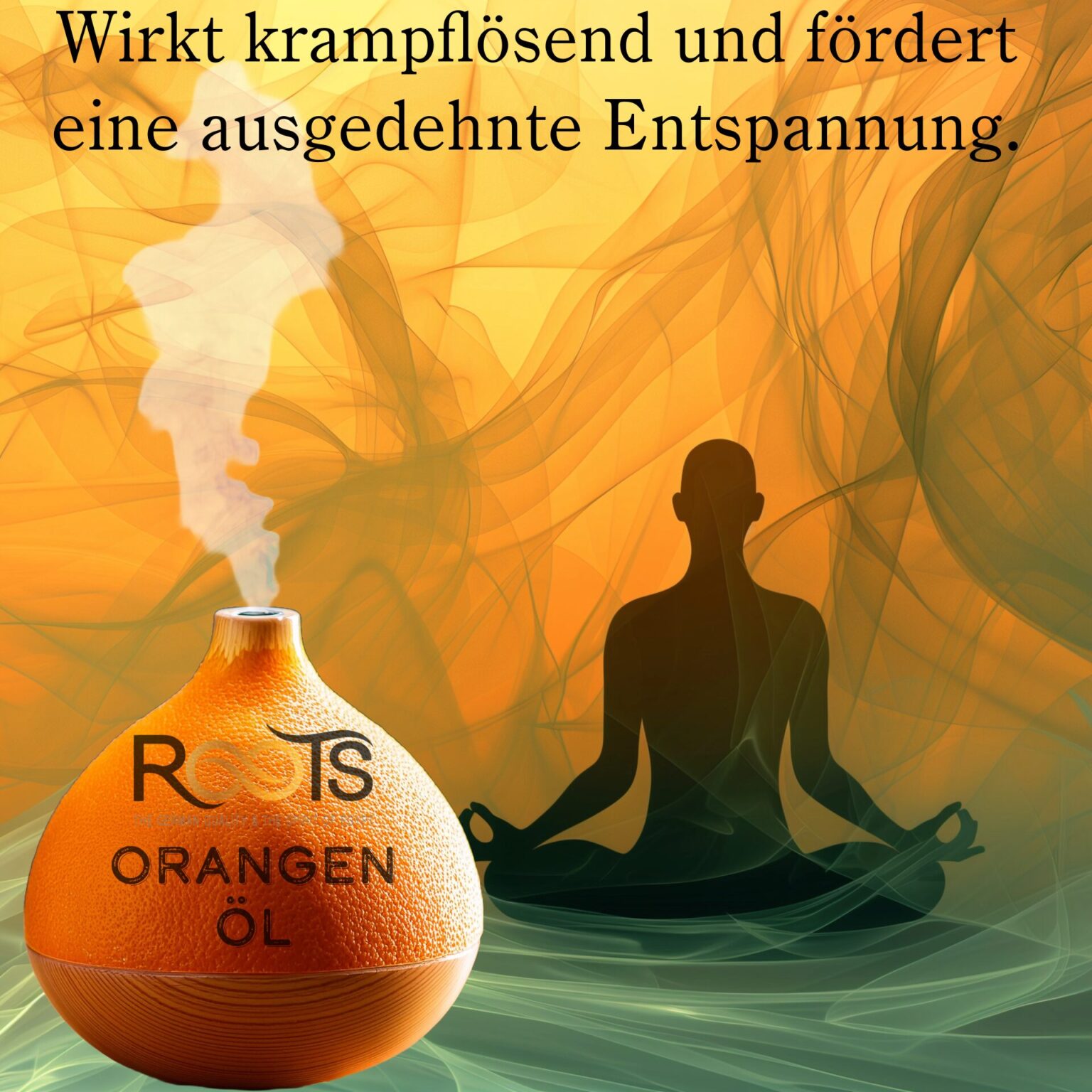 Orangenöl für Entspannung von Roots4U